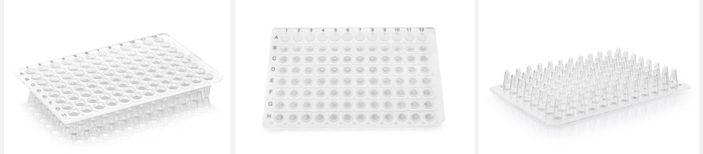 0.1ML PCR 96-WELL PLATE (NO SKIRT)